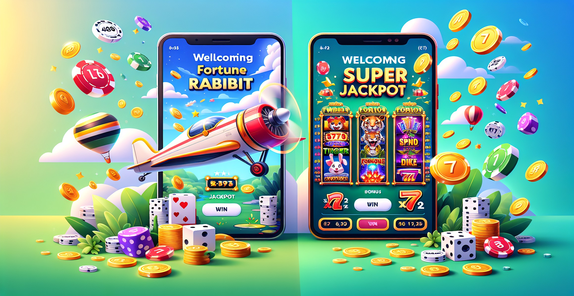 Fortune Rabbit Slots - Hop into fun with RS777VIP24's slot games.